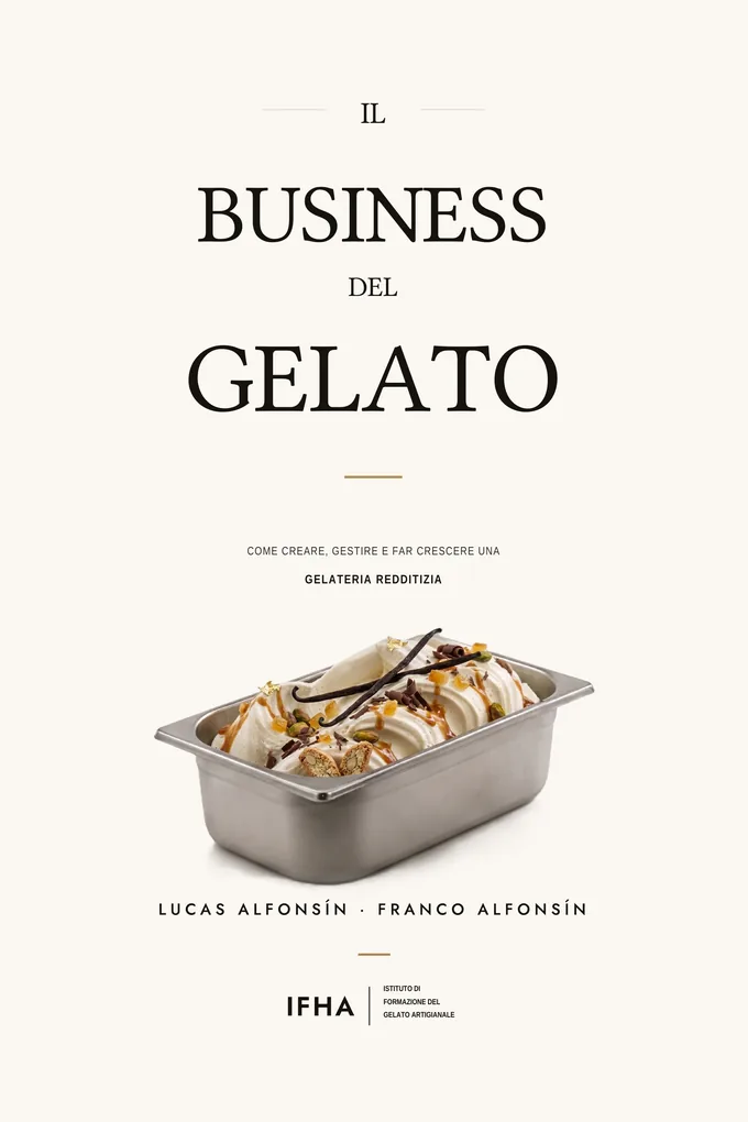 Copertina del libro Il Business del Gelato, di Lucas e Franco Alfonsin